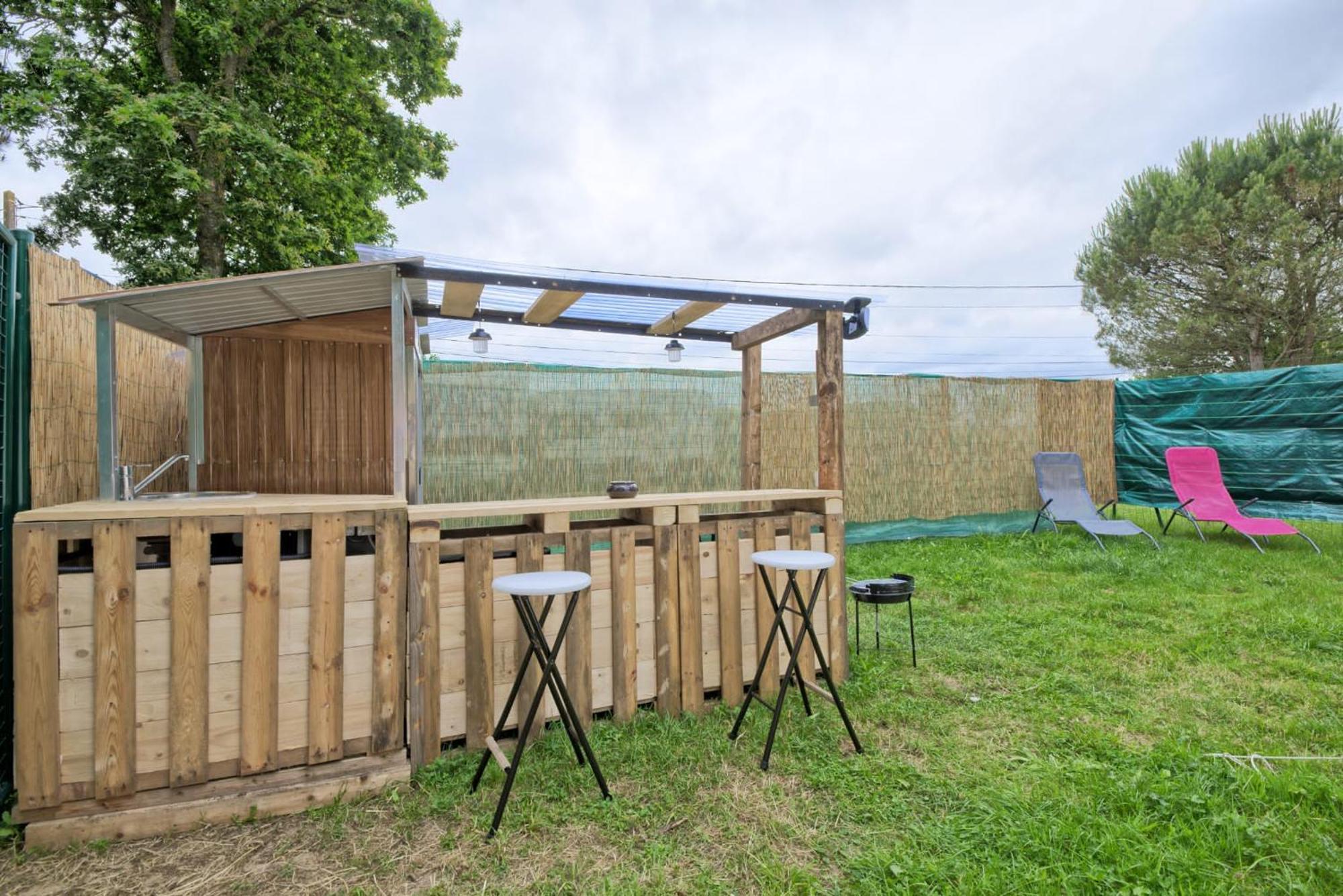 Tipi Experience L'Echappee Belle Hotel Saint-Maudez Kültér fotó